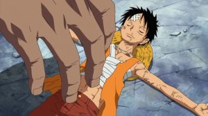 Зоро жертвует собой ради Луффи и команди