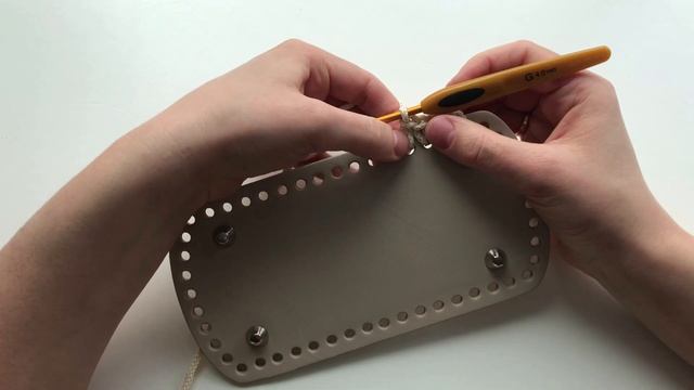 Как обвязать кожаное донышко смотреть онлайн