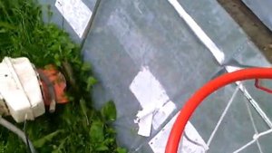 газонокосилка из стиральной машины Малютка