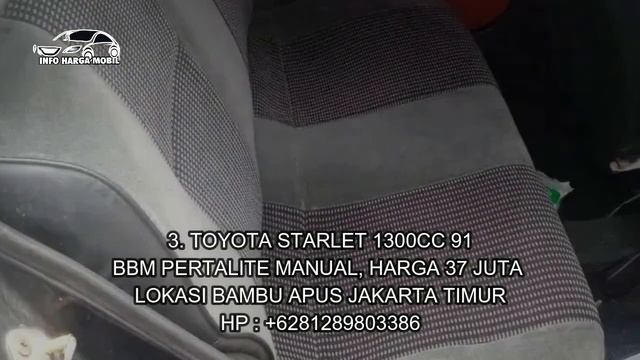 UPGRADE! Toyota Starlet Harga Paling Murah Cuma 23 Juta Nego смотреть онлайн
