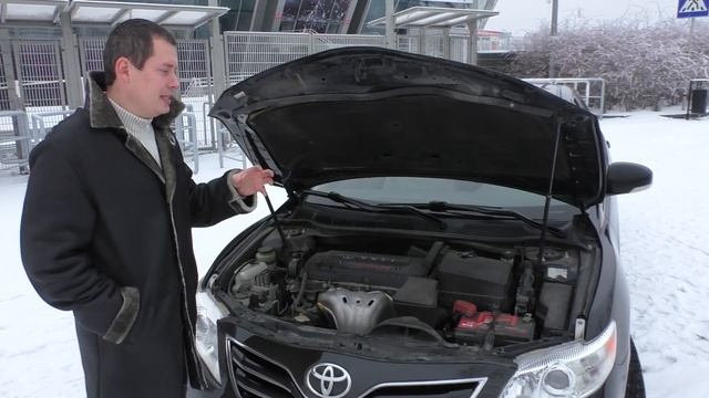 Обзор Toyota Camry 40 (2,4). смотреть онлайн