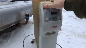 Масляный обогреватель General NY 15AE с помойки
