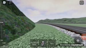 Поезд Др1А с пассажирским поездом(Роблокс)