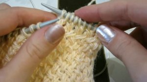 Мелкая плетенка спицами?Красивый плотный узор DIY