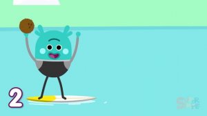 The Bumble Nums Make Far Out Floating Coconut Juice | Cartoon For Kids