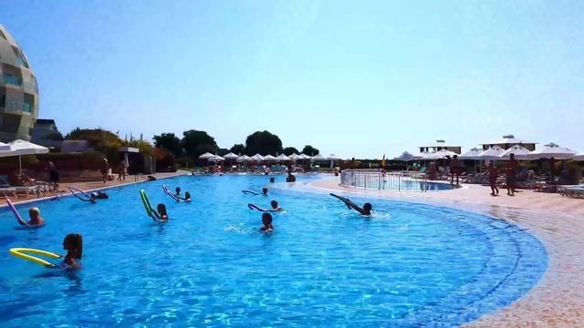 GOLD ISLAND HOTEL 5 Турция Обзор (блок А) (блок В) и территория отеля. (4K UHD)