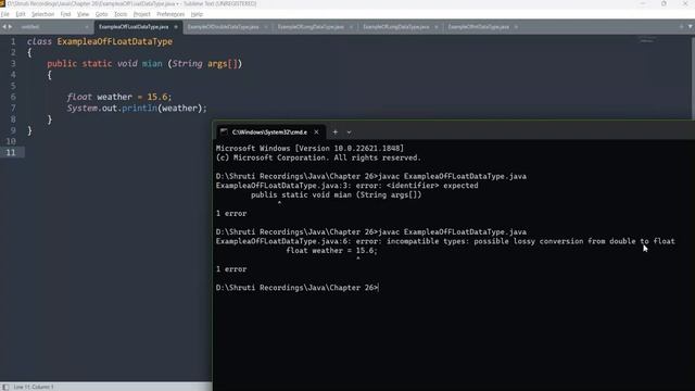 Chapter 26: What is float data type in Java ? | Easiest method to learn | #LearnJava