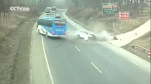 ДТП с автобусом в Китае