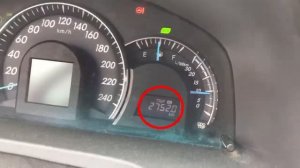 Toyota Camry V50 OBD2 mileage stopper, odometer blocker
