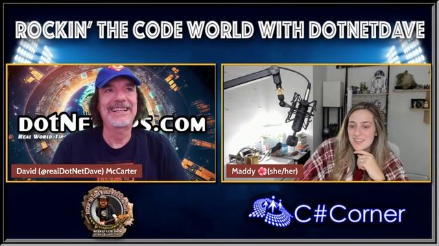 Rockin’ The Code World with dotNetDave ft. Maddy Montaquila - Ep. 91
