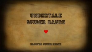 Undertale - Spider Dance (Gabruh Electro Swing Remix)