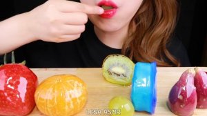 ASMR RAINBOW TANGHULU CANDIED FRUIT?레인보우 탕후루 먹방 EATING SOUNDS MUKBANG NO TALKING