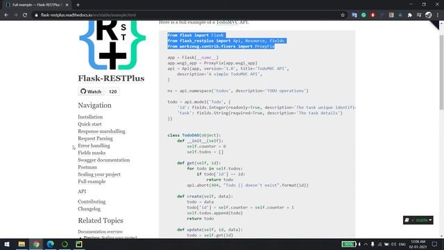 How to enable swagger in python flask API along with optional query parameters смотреть онлайн
