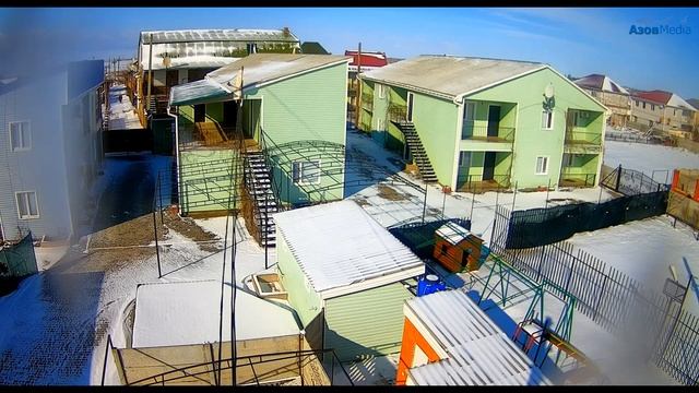 8 Февраля. Мороз и Солнце на побережье Азовского моря. Красота! смотреть онлайн