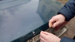 Открыть багажник Ваз 2107 без ключа.