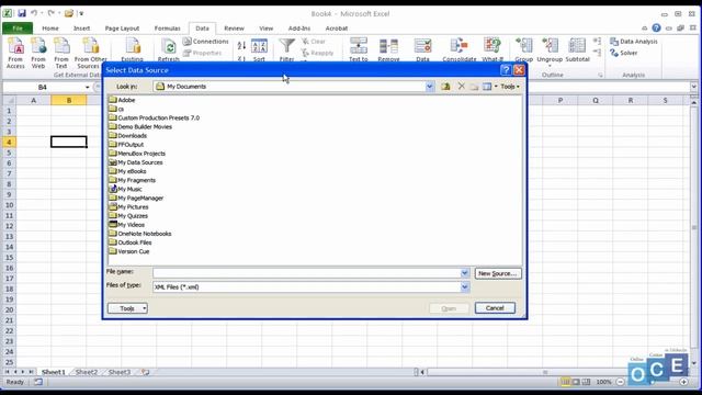 UVOZ XML dokumneta (Excel 2010) смотреть онлайн