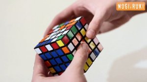 Сборка пятого и шестого центров кубика рубика 5x5