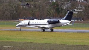 Embraer Legacy 650 Air Hamburg Take-Off at Bern