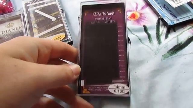 Материалы для наращивания ресниц с  Алиэкспресс