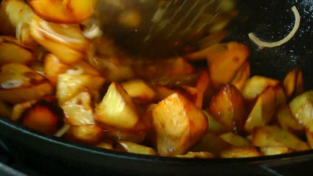 Оджахури. По Грузински для начинающих- мясо с картофелем в казане