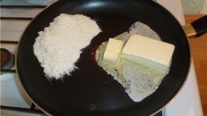 Мясо под соусом Бешамель