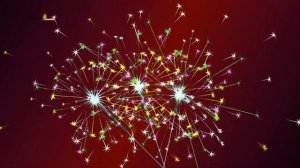 Футаж Бенгальский огонь