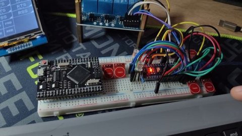 Частичная демонстрация управления в нескольких режимах. ARDUINO