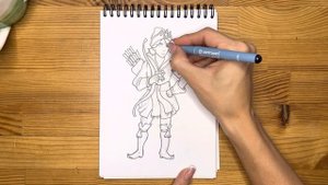 Как нарисовать Ивана царевича карандашом и скетч маркерами | Рисунок для детей, поэтапно и легко