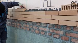 Кирпичная кладка облицовка Старый Оскол-пустошовная кладка кирпича.Unusual brickwork Мастер кладки.