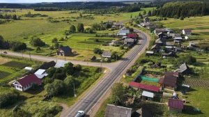 ? Удмуртия трасса М7 с.Чутырь Russia highway M7 village of Chutyr ?