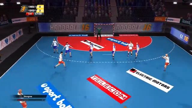 Handball 16 - 7m ,gameplay (xbox one) смотреть онлайн
