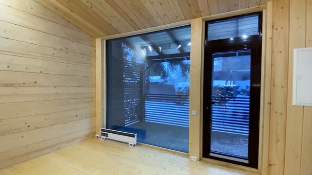 Дом с баней под ключ "Панорама Мини 3" от Ukko смотреть онлайн