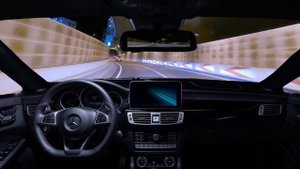 футаж  машина