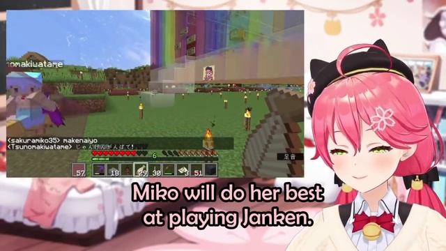 Miko Rage Quits After Losing At Tsunomaki Janken While Watame Is Watching Her【Hololive English Sub】 смотреть онлайн