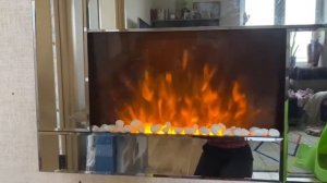 Распаковка - Электрокамин Electrolux EFP/W-2000S