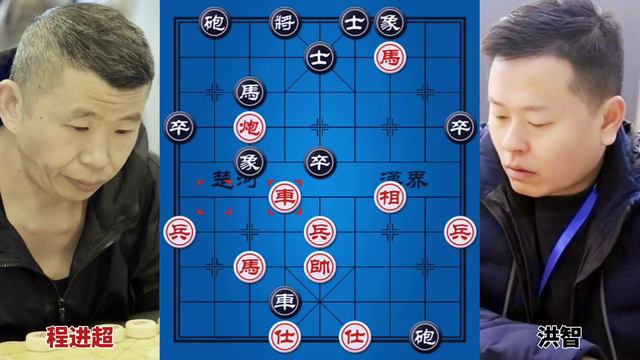 程进超vs洪智，绝情铁门栓不愧为杀招之首，一招毙命，投子认输，顶尖高手也防不胜防【四郎讲棋】 смотреть онлайн