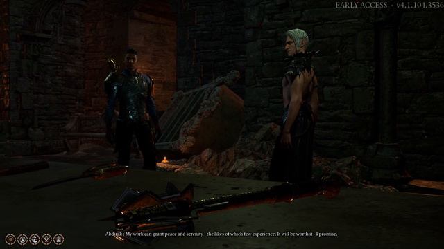 What Happens If You Accept Abdirak's Offer On Low HP - Baldur's Gate 3 (EA/Patch4)
