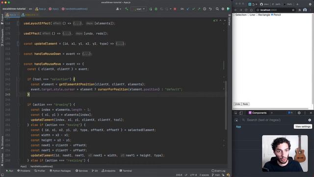 Add Perfect Freehand To HTML Canvas | Drawing App Tutorial Part Pt 5 смотреть онлайн
