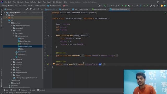 Iterator Design Pattern in Java | Full Design Patterns Tutorial