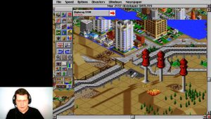 Let's Play SimCity 2000 (Part 4): City Disasters! | English Comprehensible Input for ESL Beginners