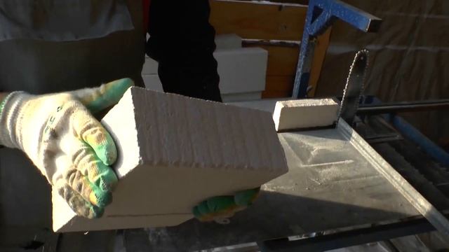 Станок распила пеноблока смотреть онлайн