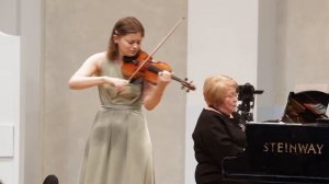 И. Брамс  Созерцание Анна Потапова, скрипка