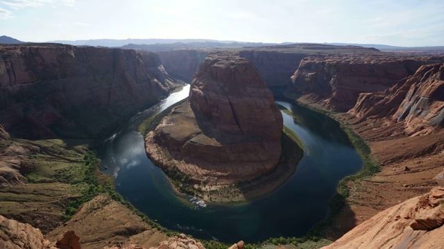 Horseshoe bend time-lapse / интервальная съемка каньона Подковы смотреть онлайн