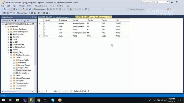Learn MS SQL Server 2017 From With Db Design Techniques (Part 2 of 11)