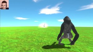Снаряд Горилла против Снаряда Гориллы | Кто сильнее? Animal Revolt Battle Simulator