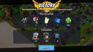 Lt.Hammerman Strikes Back | Boom Beach (3 October 2022)