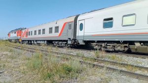 Тэп70бс 198 с поездом Волгоград Нижневартовск 107ж
