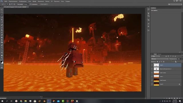 (Alan Walker  Alone) Страйдер Майнкрафт Фотошоп|Photoshop смотреть онлайн