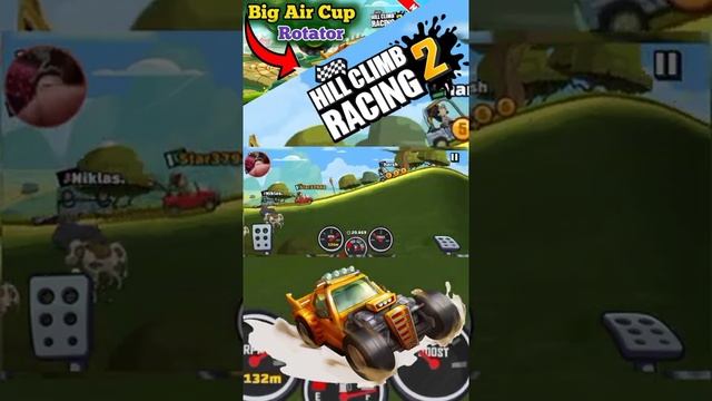 Hill Climb Racing 2 - hcr2 Gameplay Big Air Cup Walkthrough (Android Game) #Short #hcr2