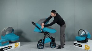 Коляска 2 в 1 Expander Mondo Black Line. Видеообзор Экспандер Мондо